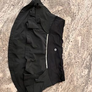 Lululemon tennis skirt black 8